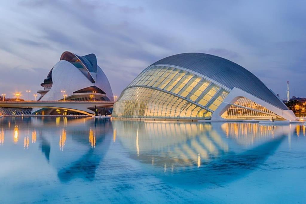Valencia Las Artes Y Ciencias + Garaje + Netflix Kültér fotó